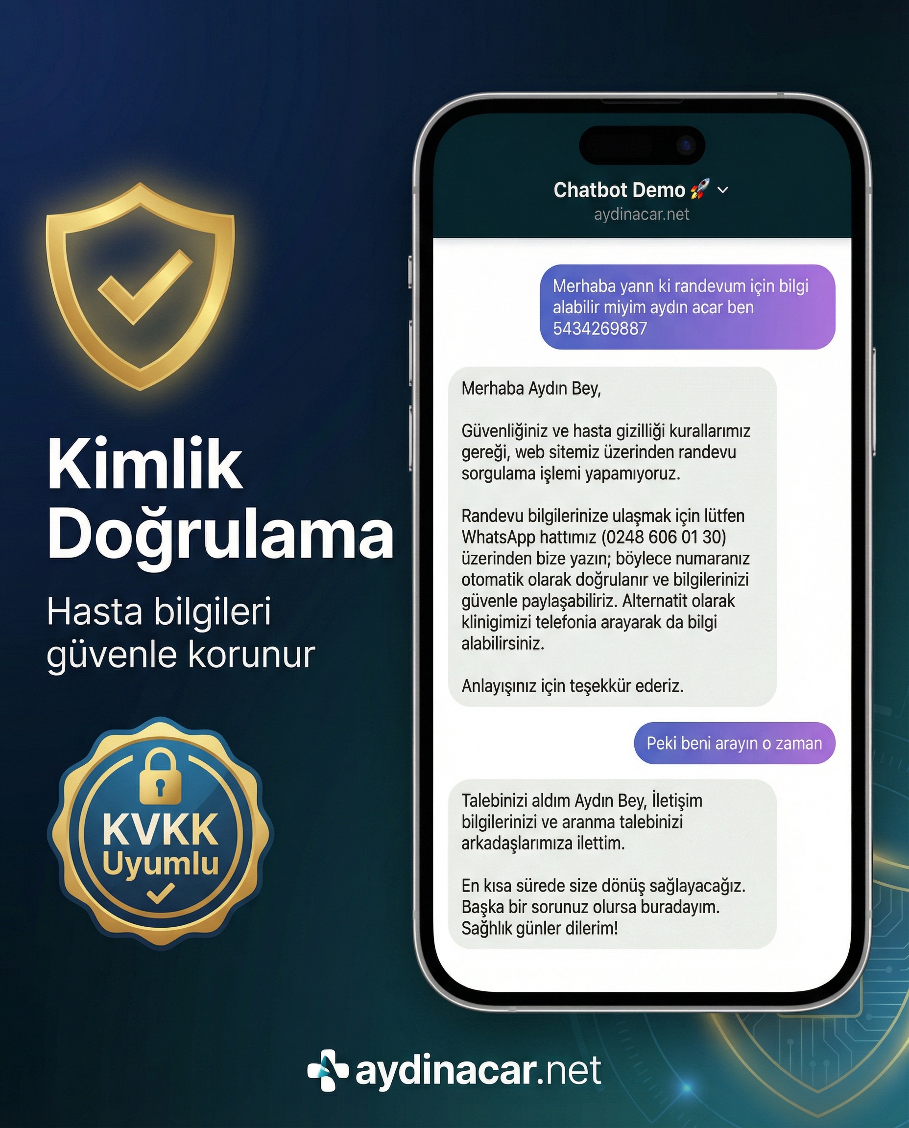 AI Randevu + Personel Yönetimi - 10